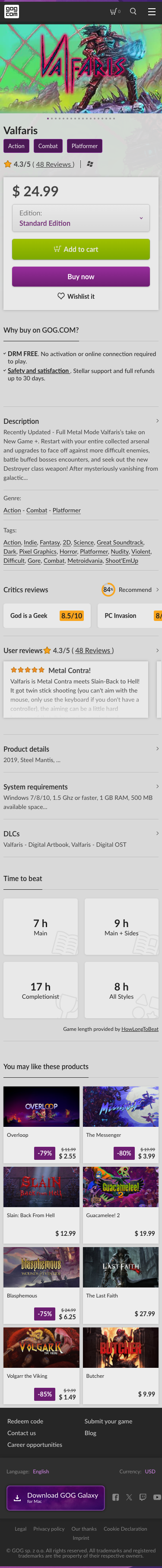 Gog - mobile full page