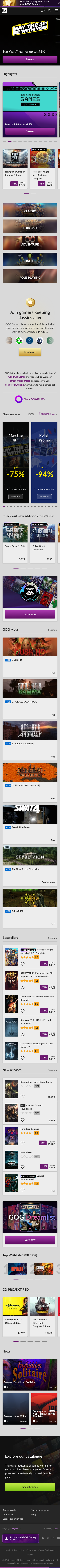 Gog - mobile full page