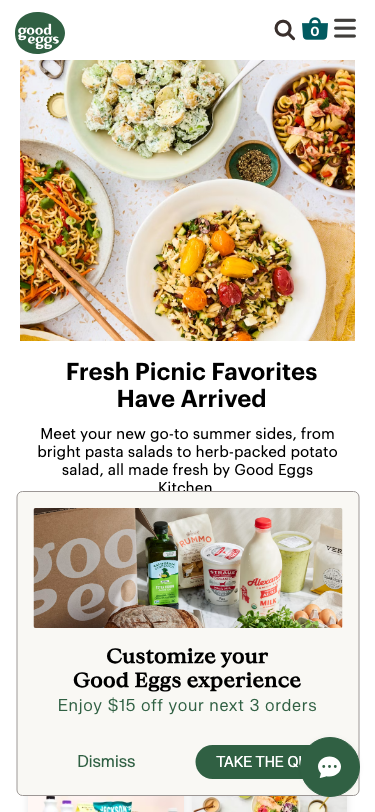 Organic Grocery Delivery - Meal solutions and grocery items from the Deli, Bakery, Pantry, and more. - mobile
