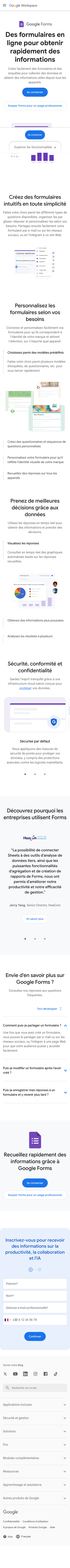 Google - mobile full page