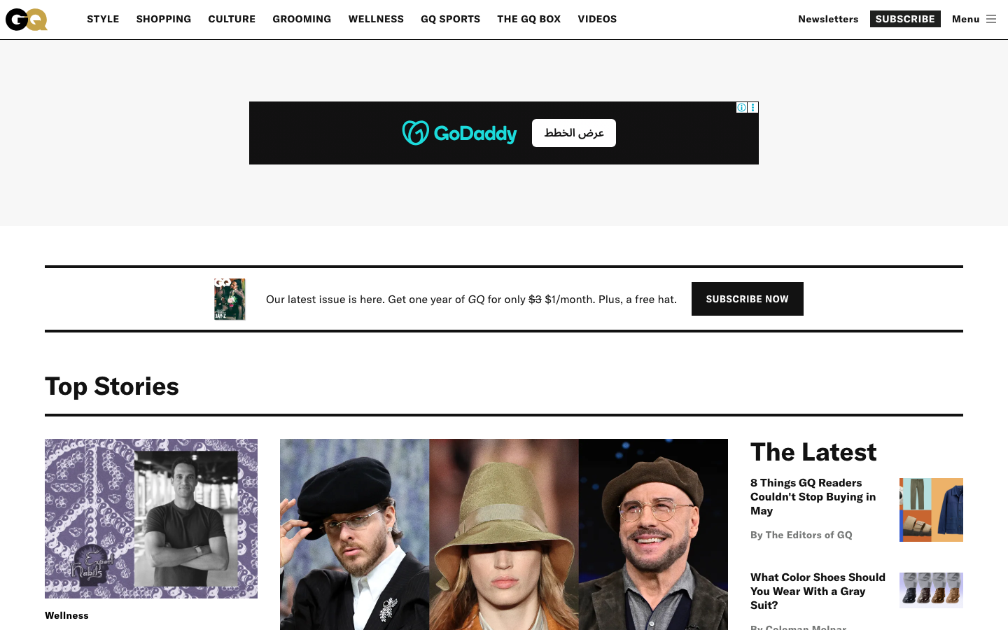 GQ - Men's Fashion, Style, Grooming, Fitness, Entertainment, Lifestyle, News & Politics | GQ