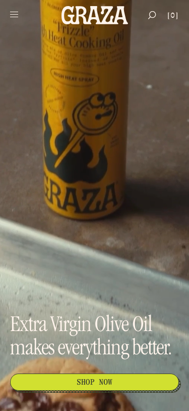 GRAZA | High Quality Olive Oil - mobile