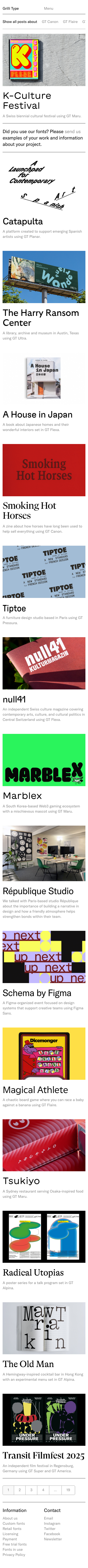 Grillitype — Blog - mobile full page