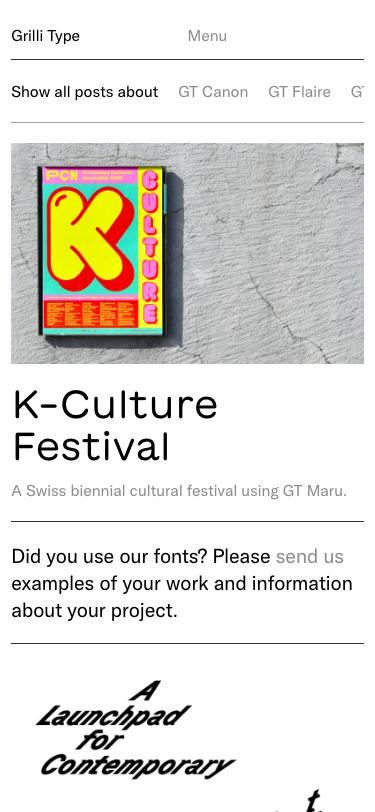 Grillitype — Blog - mobile