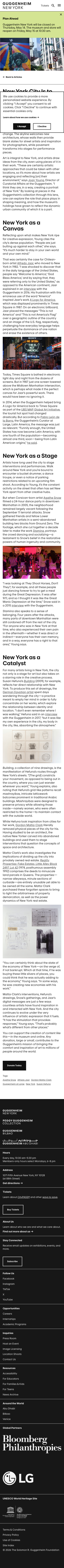 Guggenheim - mobile full page