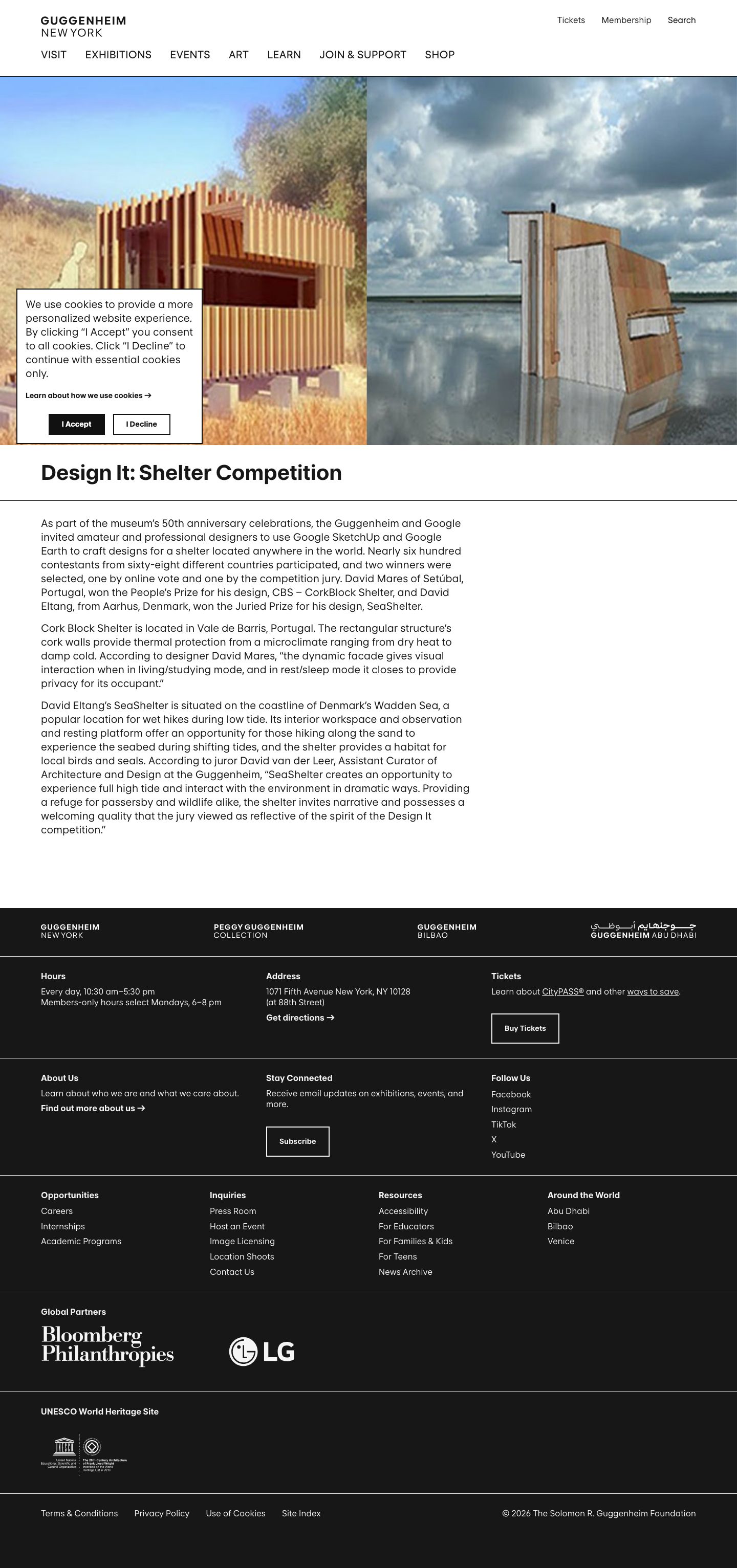 Guggenheim - full page scroll