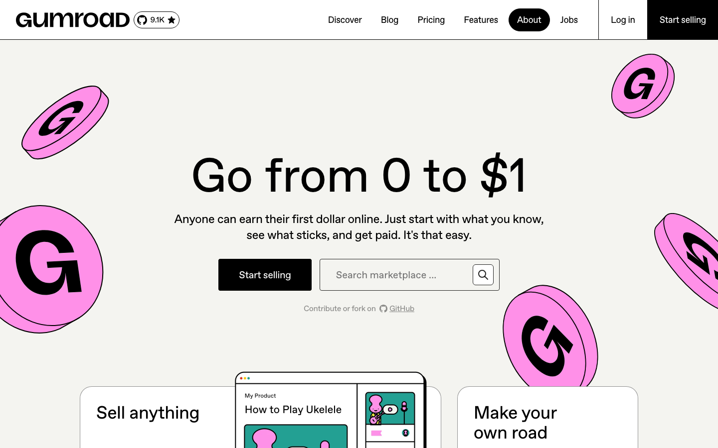 Gumroad — About - About