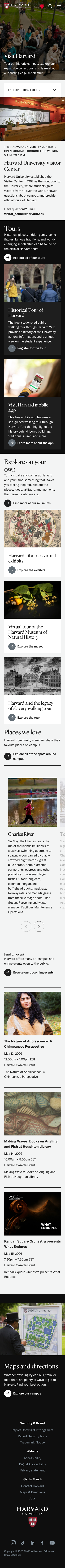Harvard Edu - mobile full page