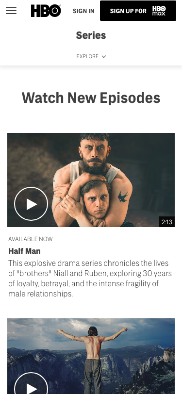Hbo - mobile