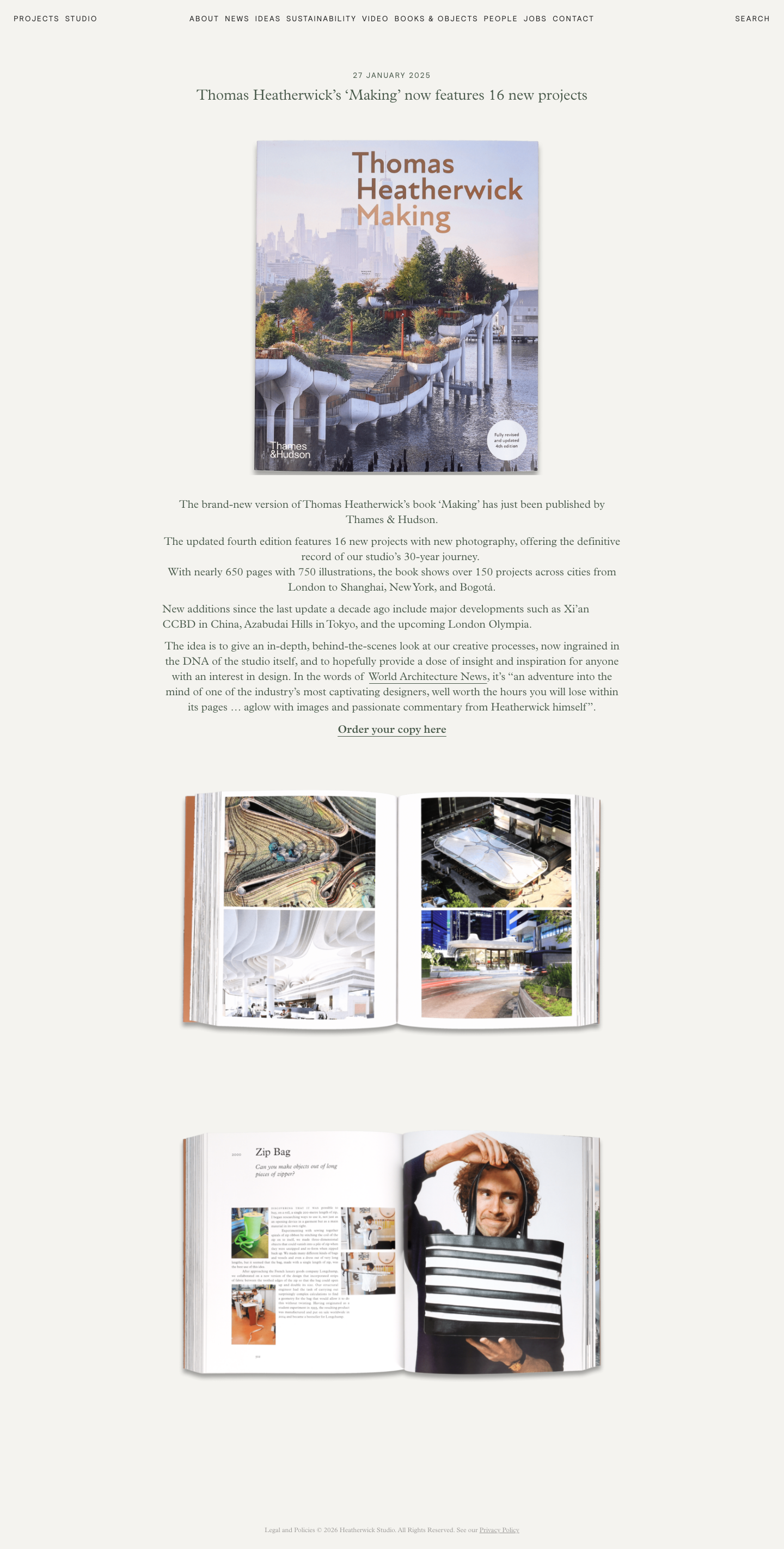 Heatherwick - full page scroll