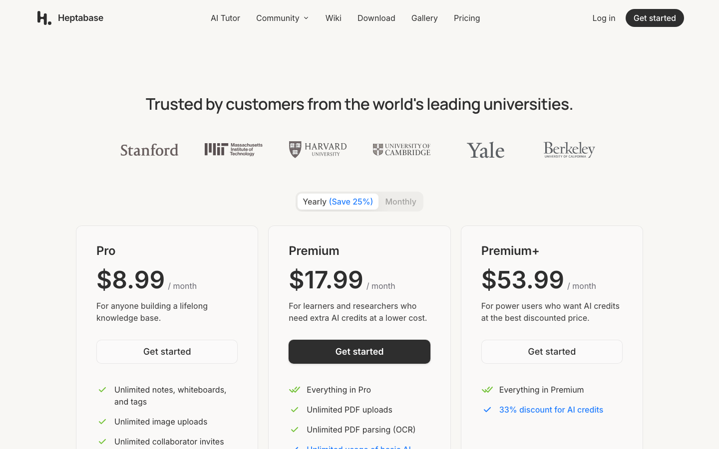 The page uses a stark contrast of white text on a dark background, emphasizing clarity and readability. The layout is divided into distinct sections, presenting information in a structured, almost academic manner. Typography is clean and functional, prioritizing information delivery. · ai research, developer tools, saas landing page, dark mode, technical website, minimalist design, ai platform, research tools, heptabase, ai knowledge base