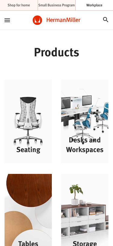 Hermanmiller - mobile