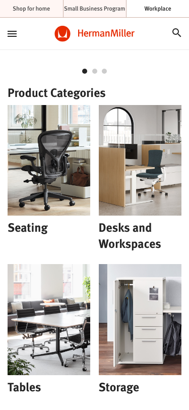 Hermanmiller - mobile