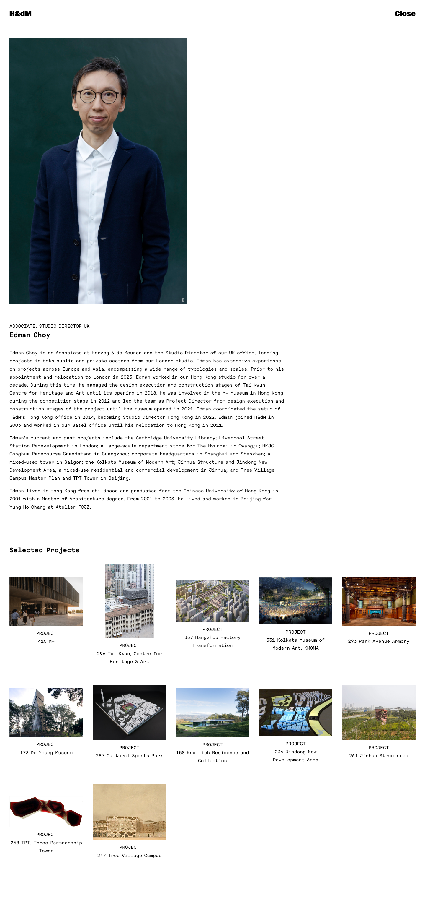 Herzogdemeuron - full page scroll