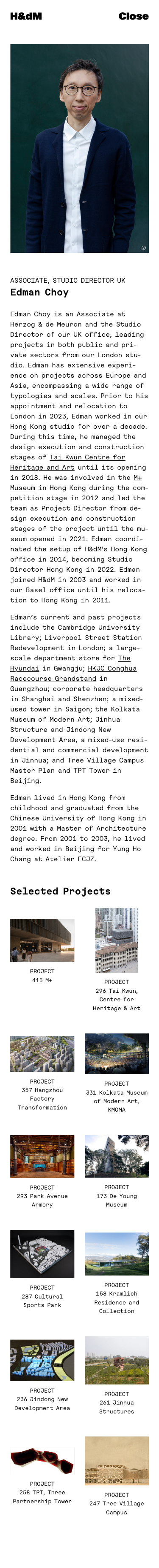 Herzogdemeuron - mobile full page