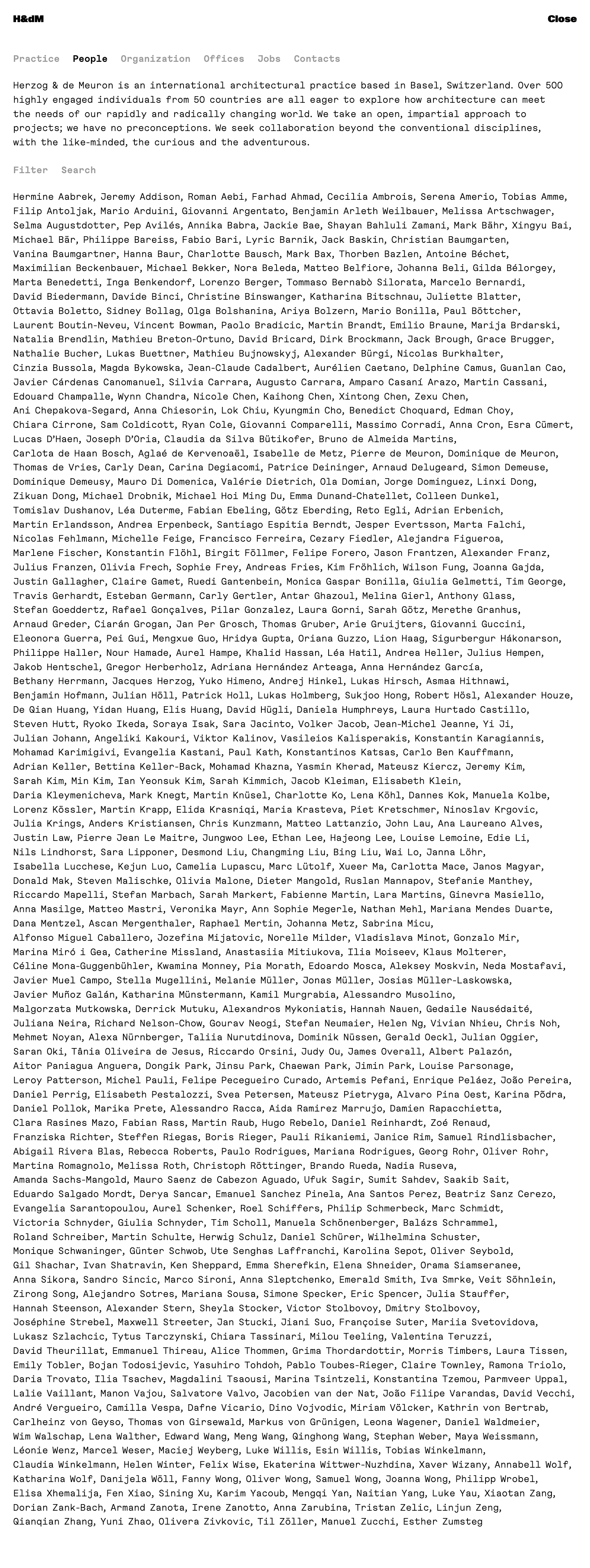 Herzogdemeuron - full page scroll