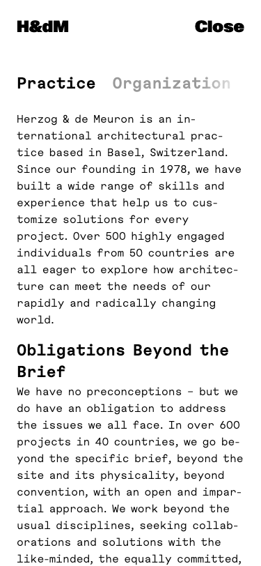 Herzogdemeuron - mobile
