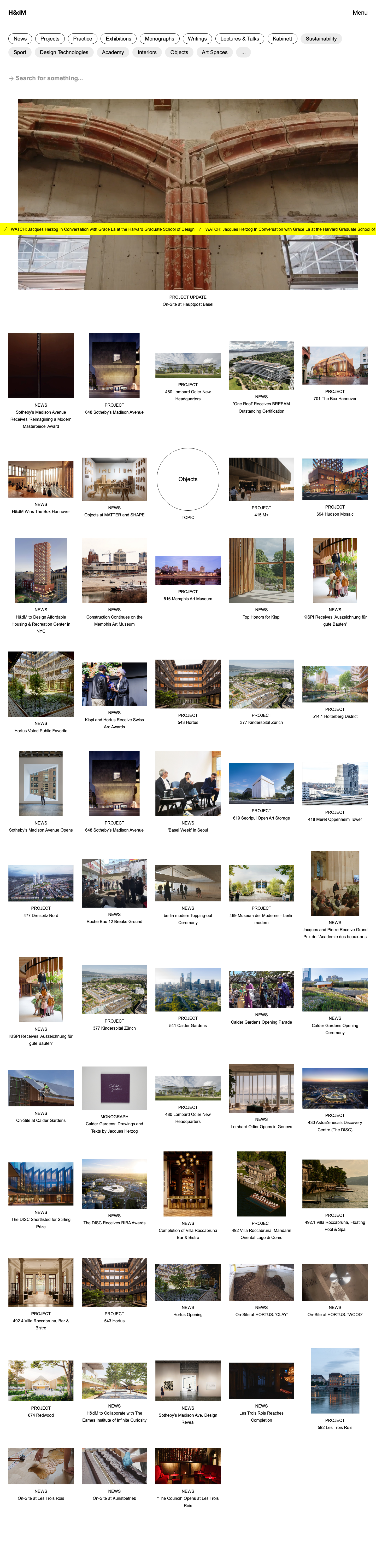 Herzogdemeuron - full page scroll