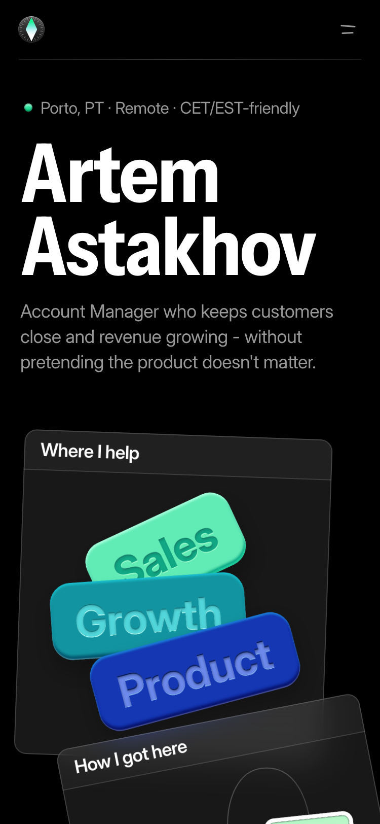 Artem Astakhov - mobile