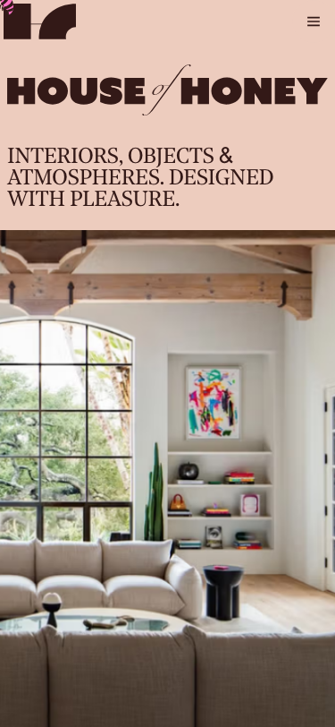 House of Honey | Interior Design Studio - mobile