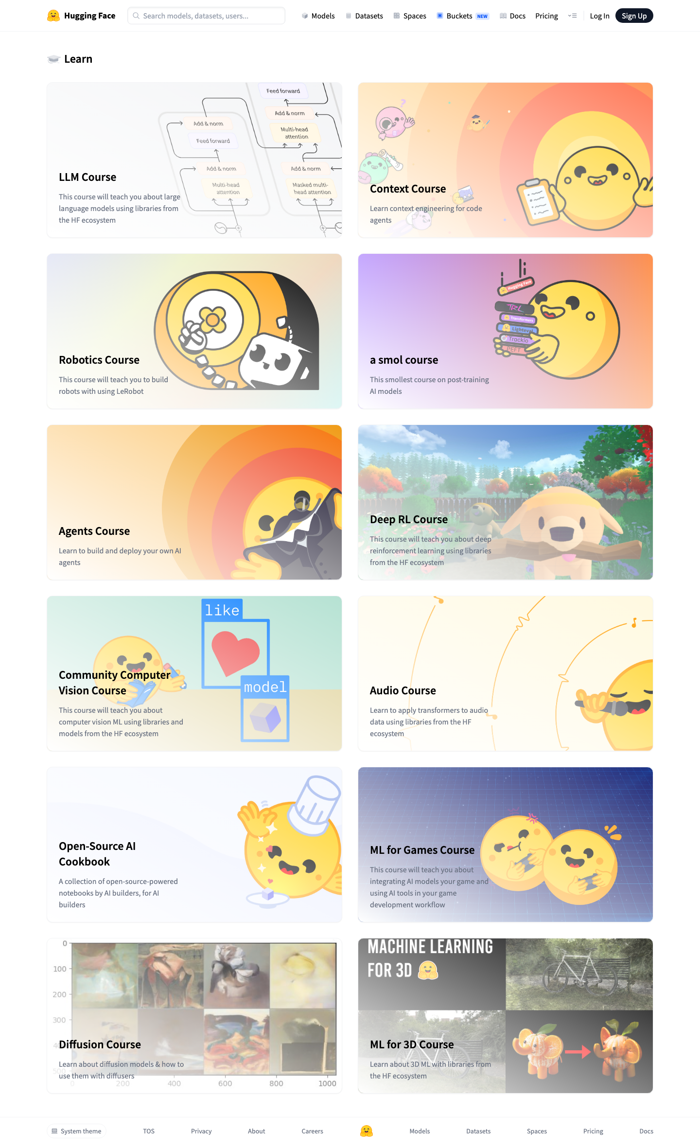 Huggingface - full page scroll