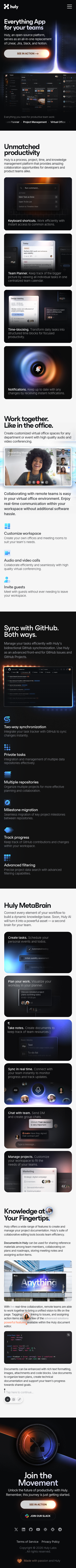 Everything App for your teams - mobile full page