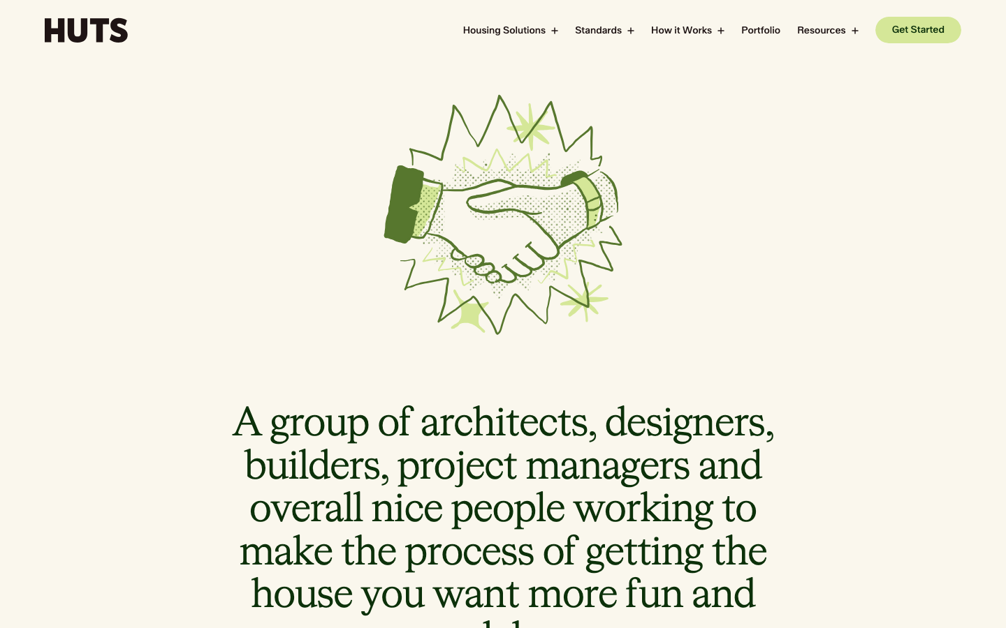 Huts · About - About