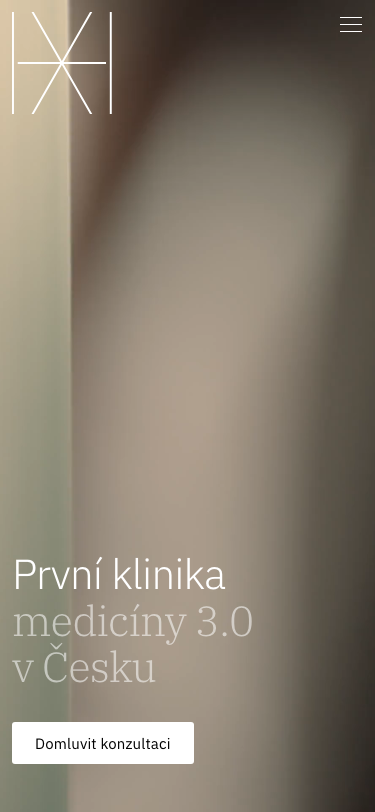 HX | První klinika medicíny 3.0 v Česku - mobile