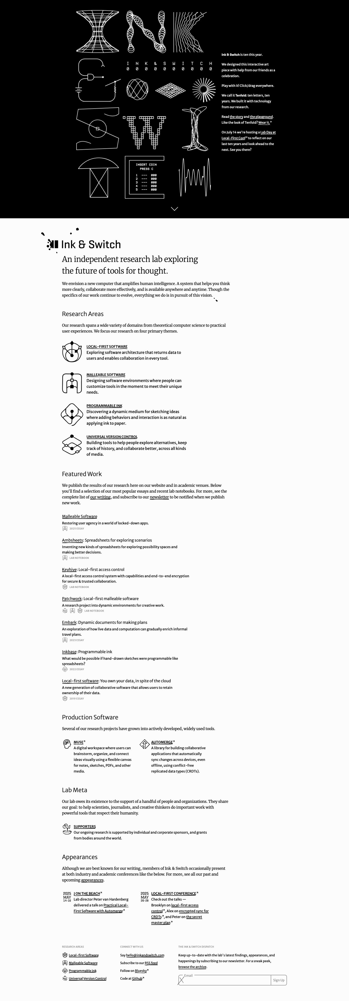 Ink & Switch - full page scroll