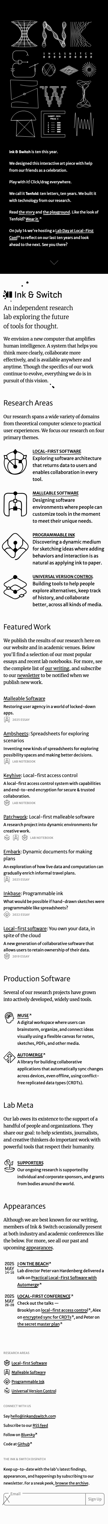 Ink & Switch - mobile full page