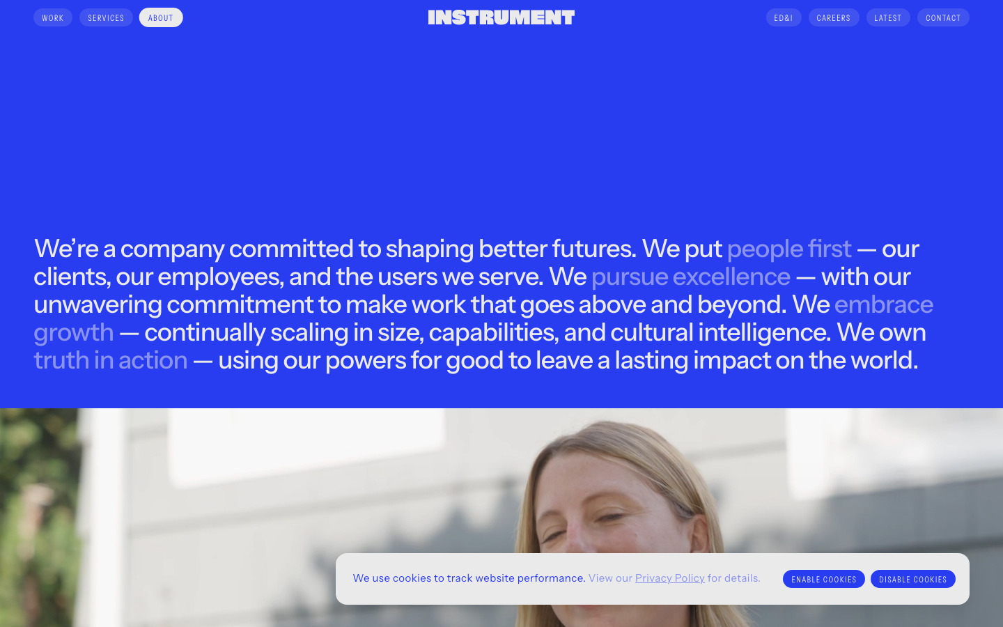 Instrument — About