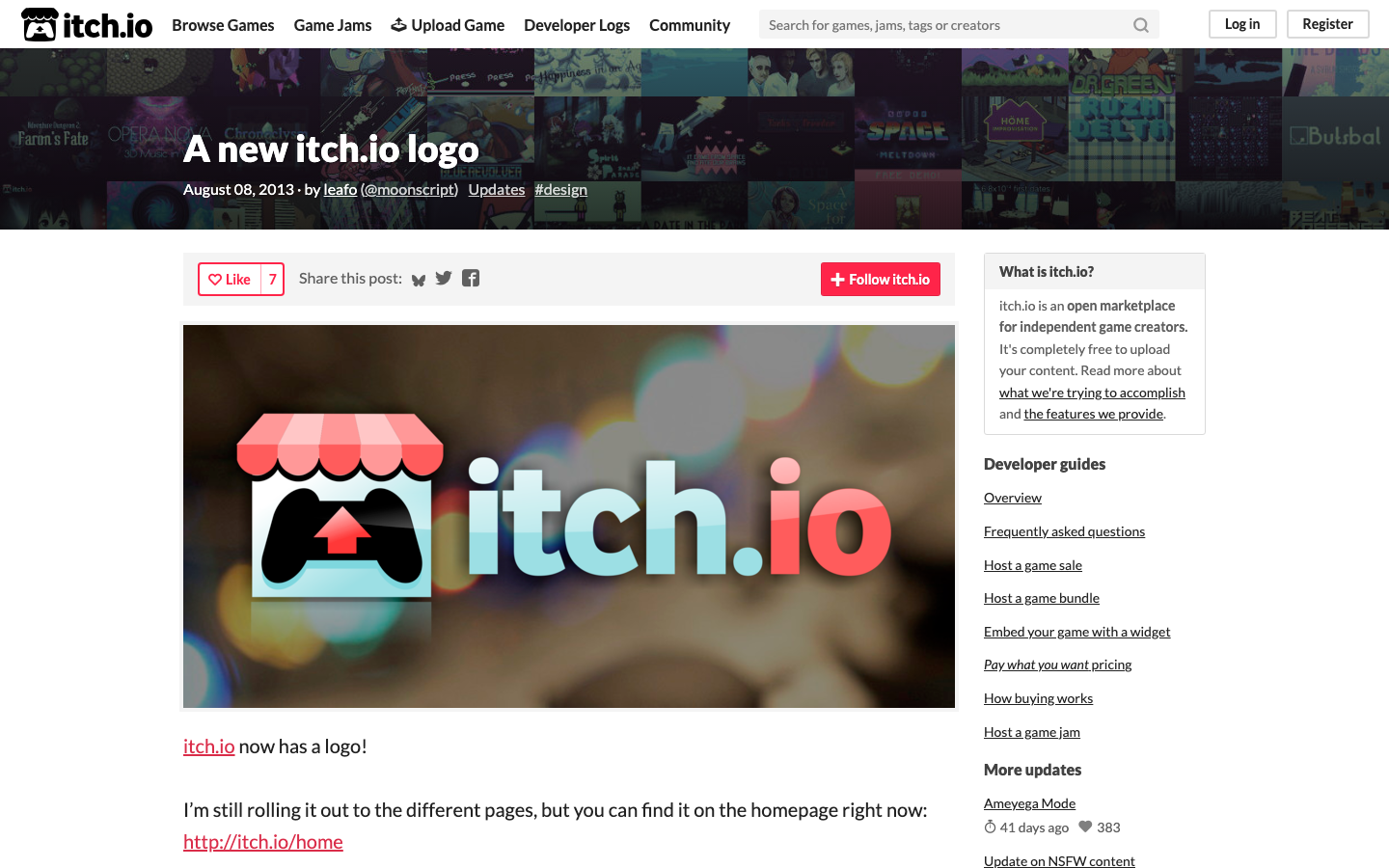 The page uses a stark, dark aesthetic with a prominent hero video and a curated selection of featured games. The layout is functional and prioritizes showcasing content directly, with a clear separation between navigation and game listings. · indie game platform, game marketplace, dark web games, itch io, game discovery, digital games, game hosting