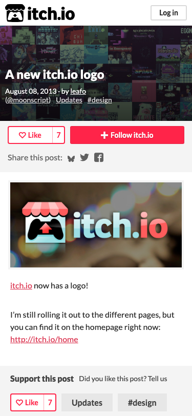 Itch - mobile