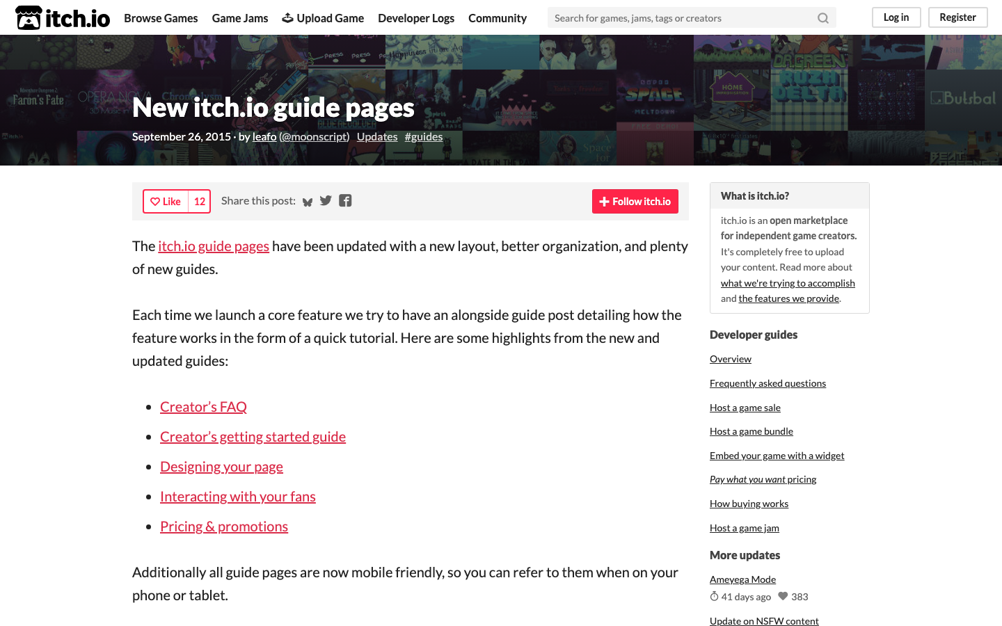 The page uses a stark, dark aesthetic with a prominent hero video and a curated selection of featured games. The layout is functional and prioritizes showcasing content directly, with a clear separation between navigation and game listings. · indie game platform, game marketplace, dark web games, itch io, game discovery, digital games, game hosting