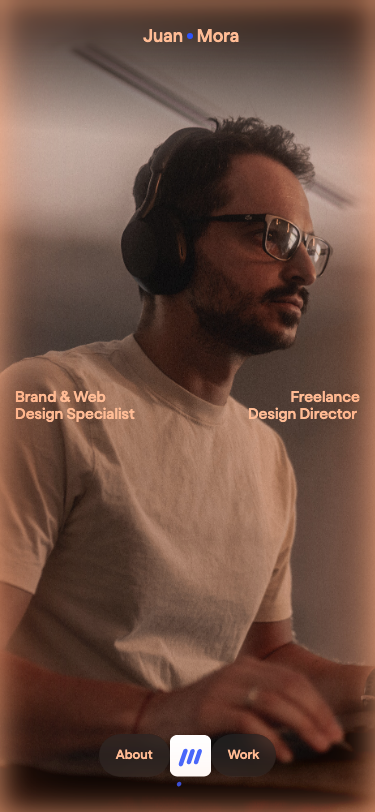 Juan Mora | Design Director - Web and Brand Design Specialist - mobile