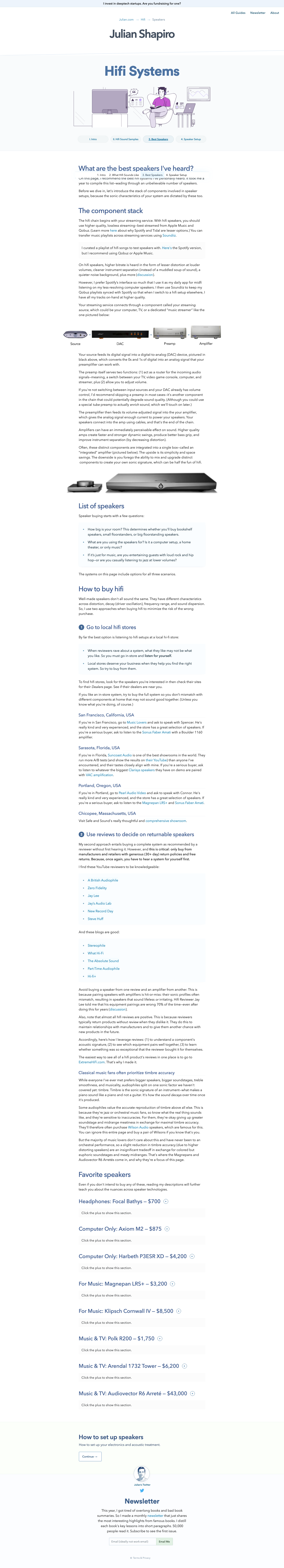 Julian — Docs - full page scroll