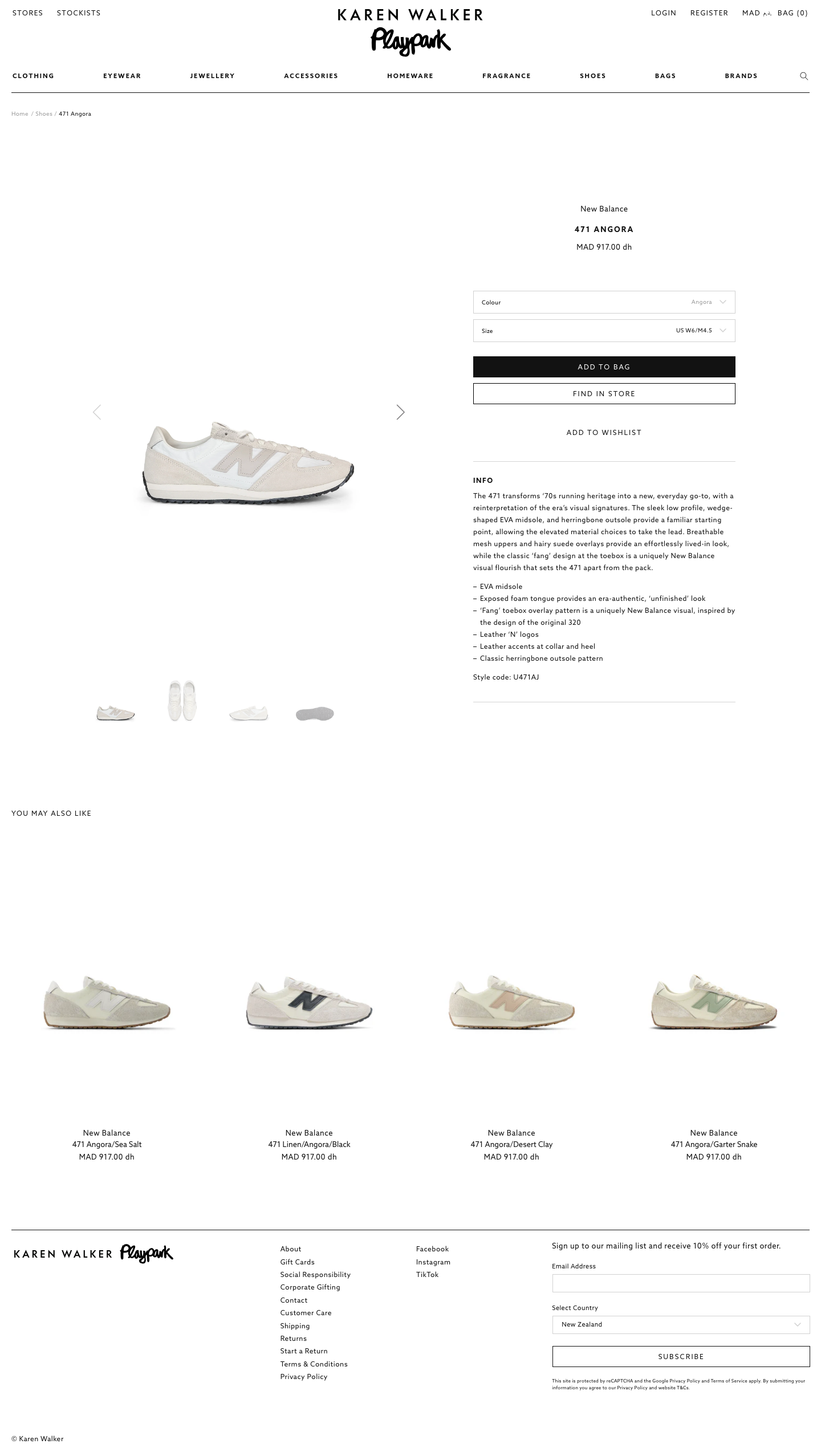 Karenwalker - full page scroll