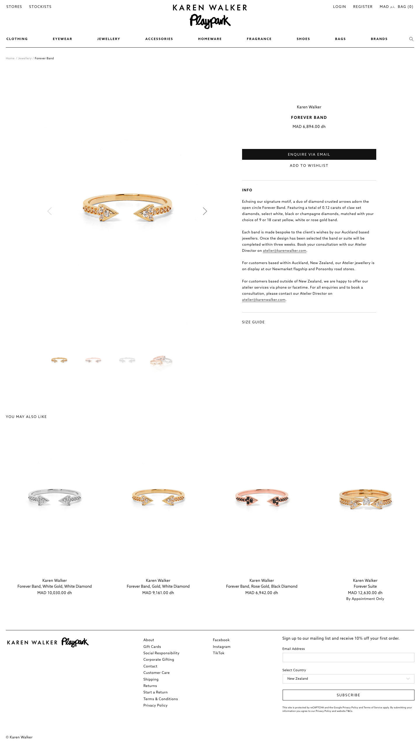 Karenwalker - full page scroll