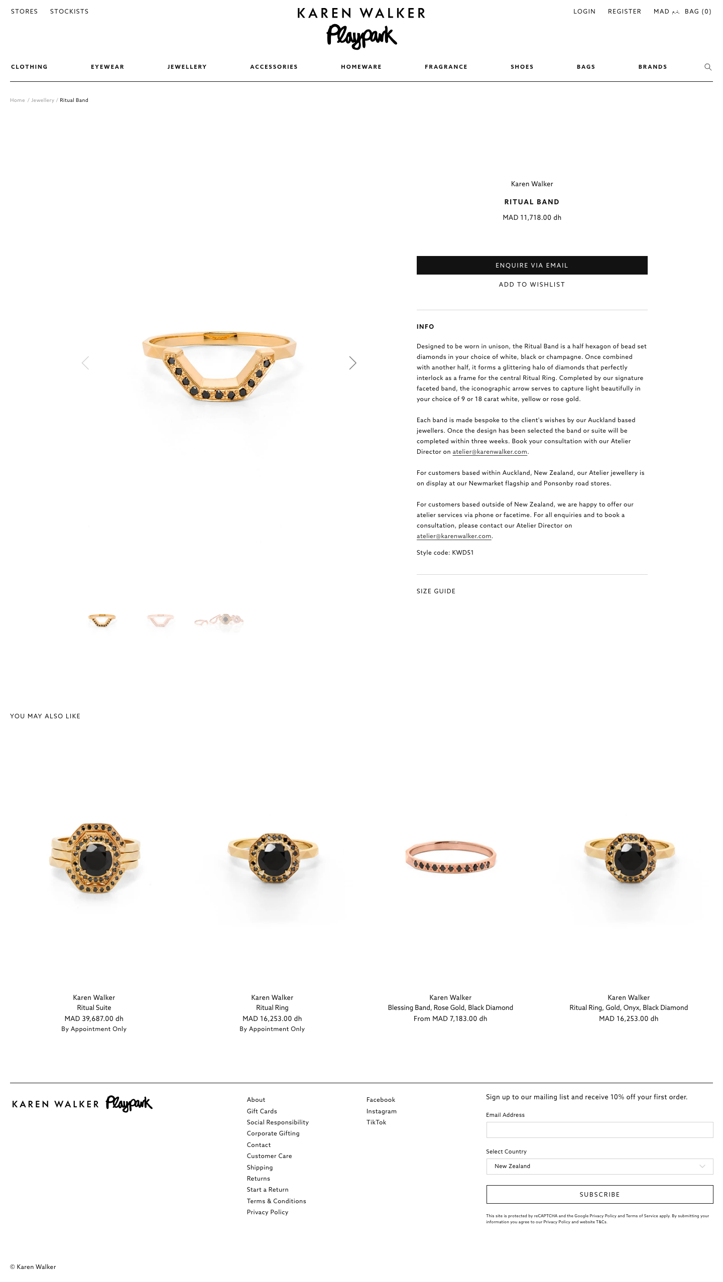 Karenwalker - full page scroll