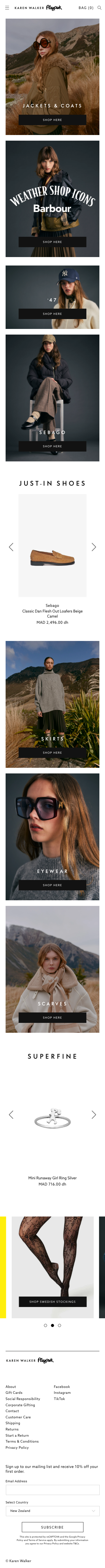 Karenwalker - mobile full page