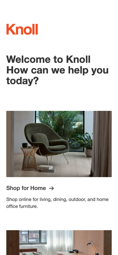 Knoll - mobile
