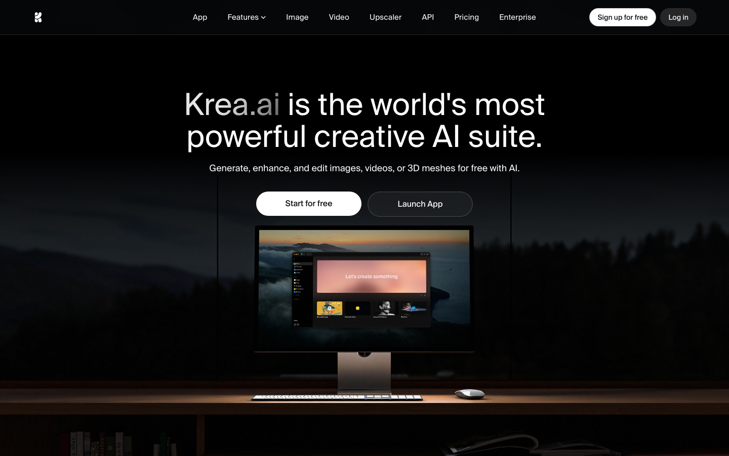 Krea: AI Creative Suite for Images, Video & 3D