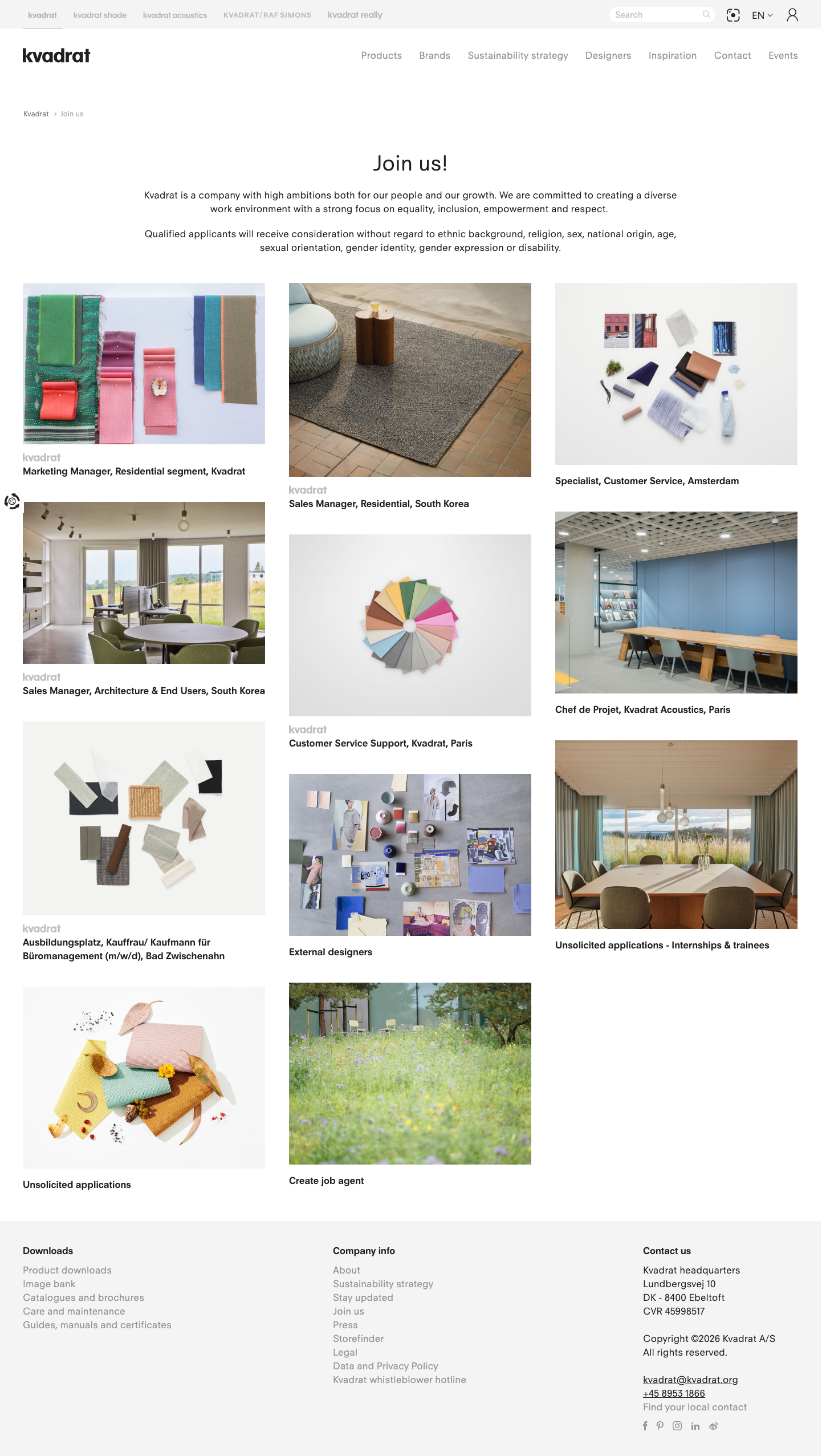 Kvadrat Dk - full page scroll