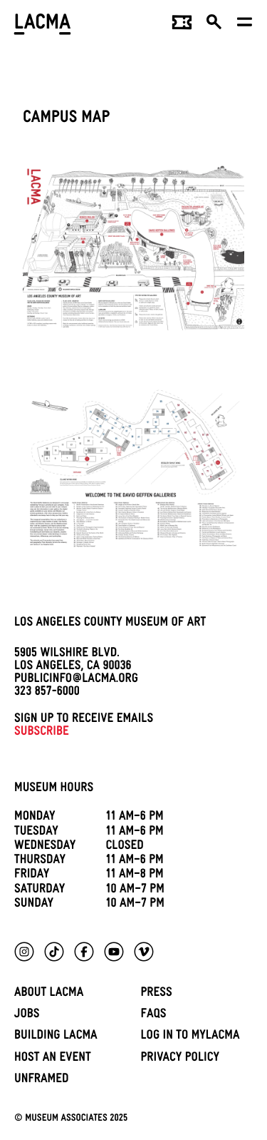 Lacma - mobile full page