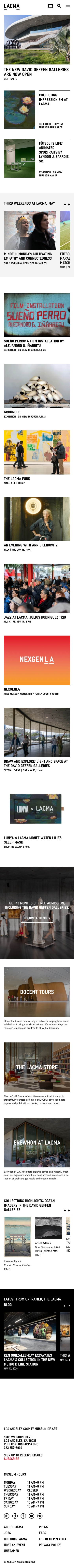 Lacma - mobile full page
