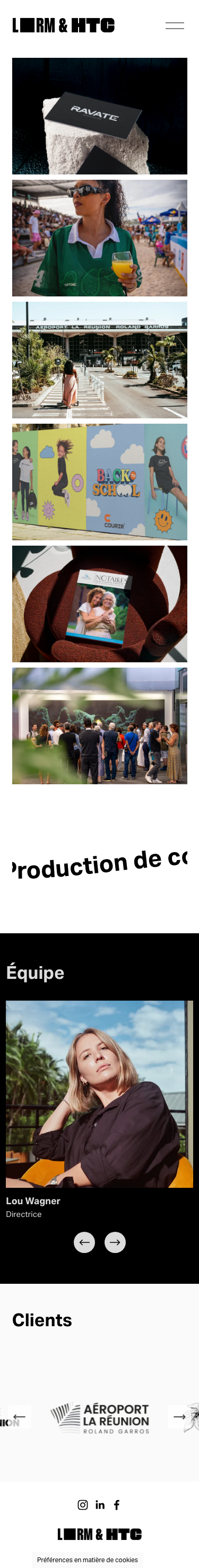 La rue Michel & HTC - Les bonnes agences de pub - mobile full page