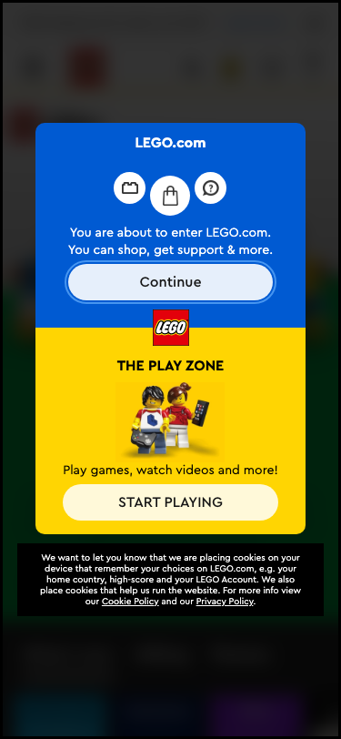 Lego - mobile