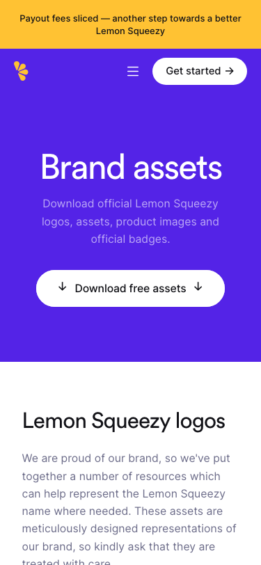 Lemonsqueezy - mobile