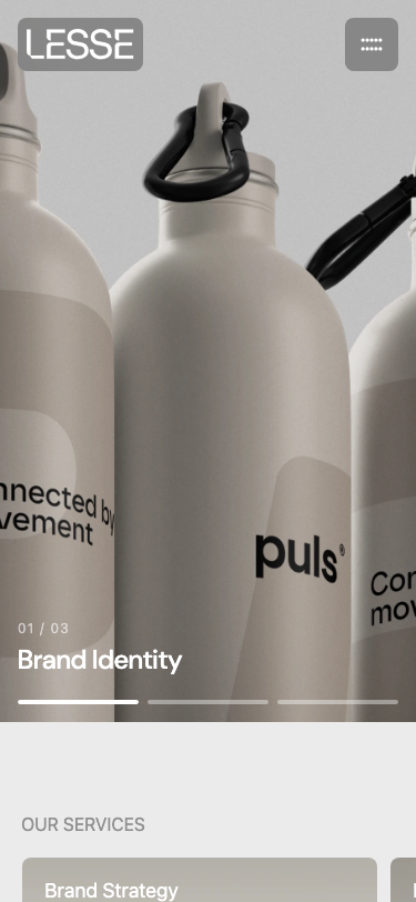 Lesse Studio - Design & Technology - mobile