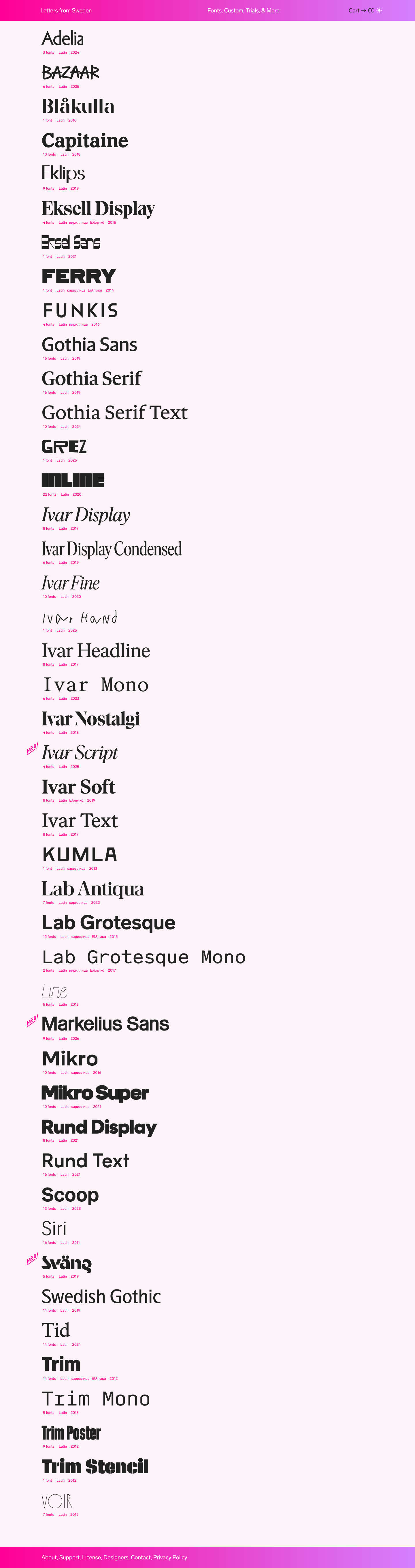 Lettersfromsweden Se - full page scroll